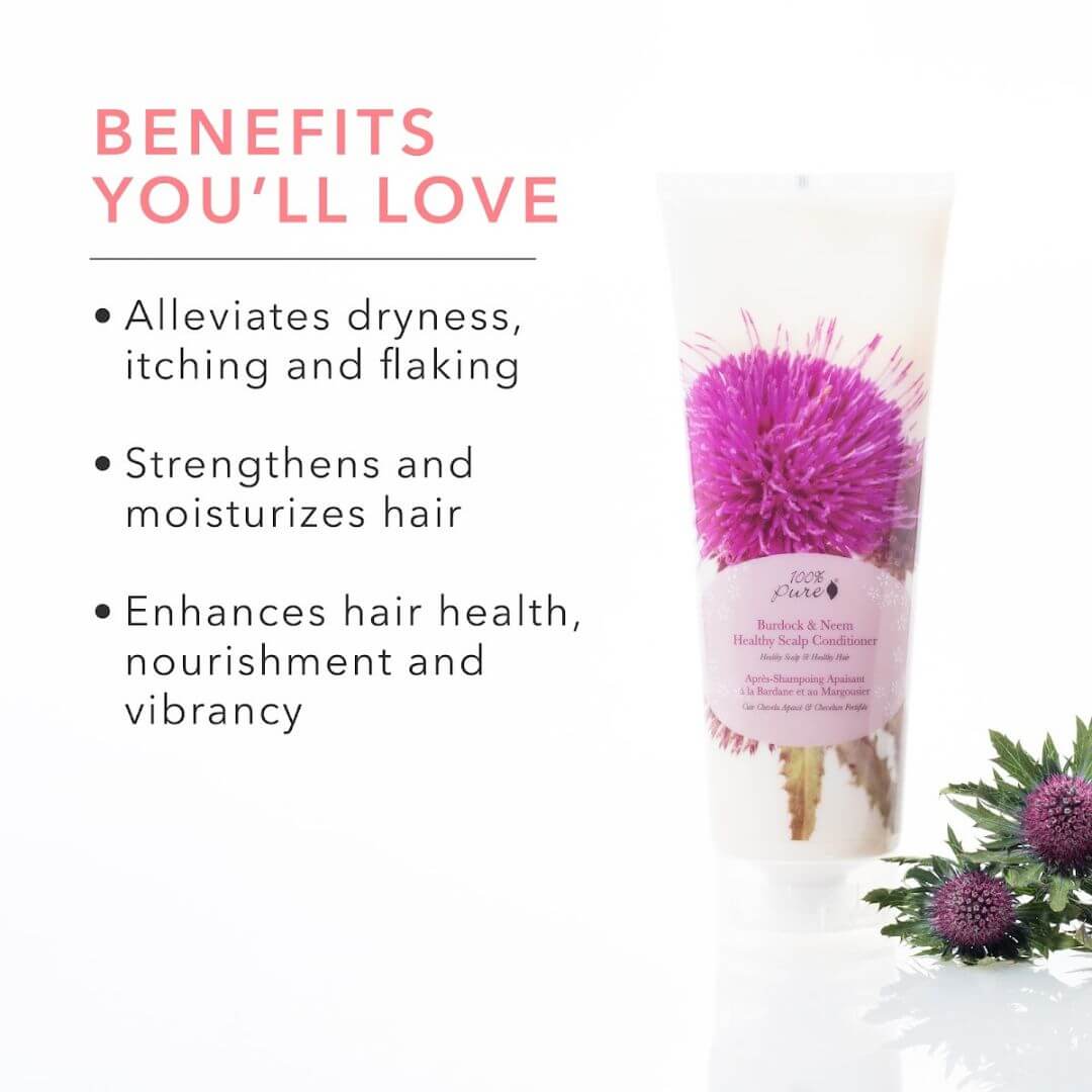 100% Pure Healthy Scalp Conditioner Benefits