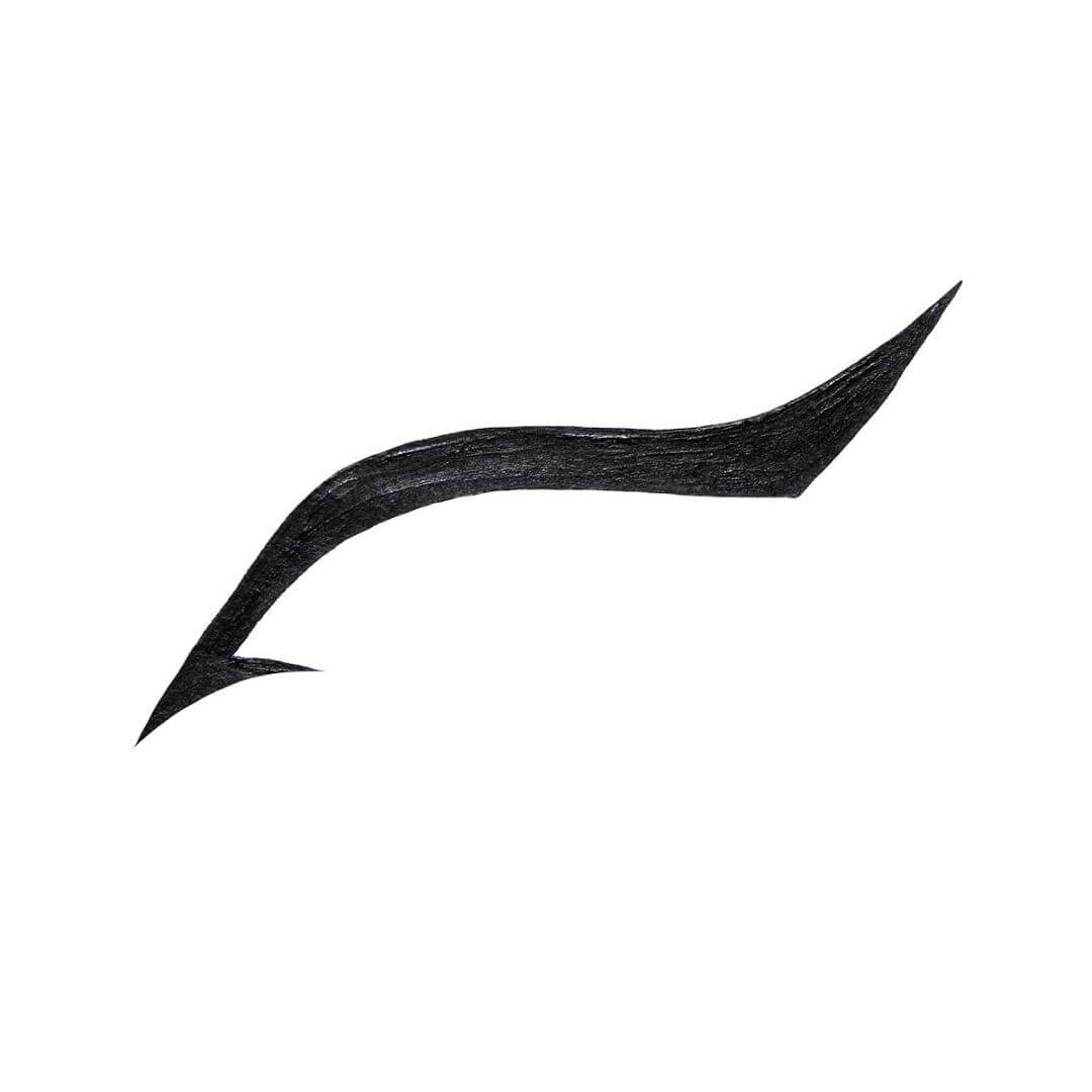 100 Pure Liquid Eyeliner Swatch