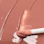 Earthy nude lip gloss Fitglow lip serum buff