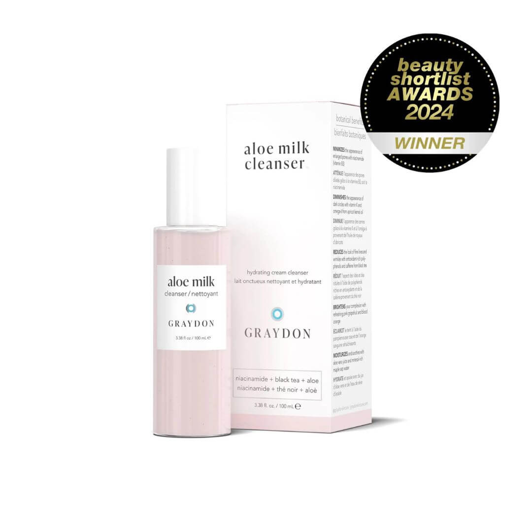 Graydon Skincare Aloe Milk Cleanser for sensitive skin