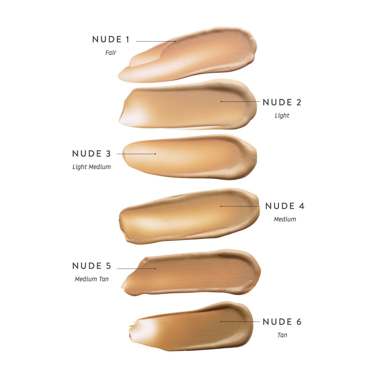 Luk Beautifood Skin Tint Swatches