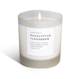Eucalyptus and lavender soy candle Slow North