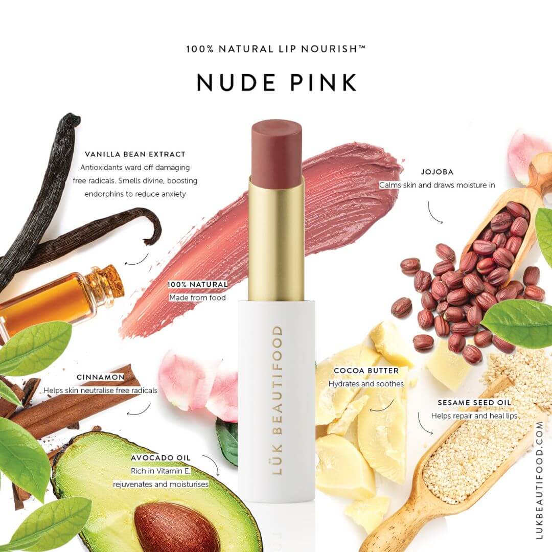 caramel pink sheer lipstick nude pink