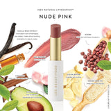 caramel pink sheer lipstick nude pink