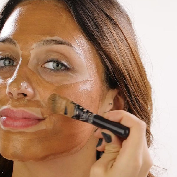 face applicator mask brush