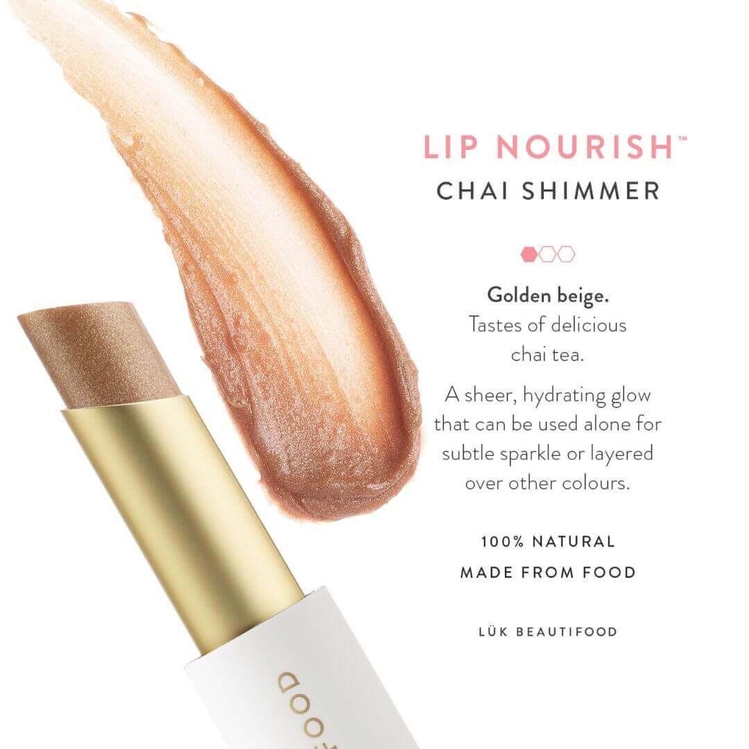 golden beige lipstick Luk Beautifood