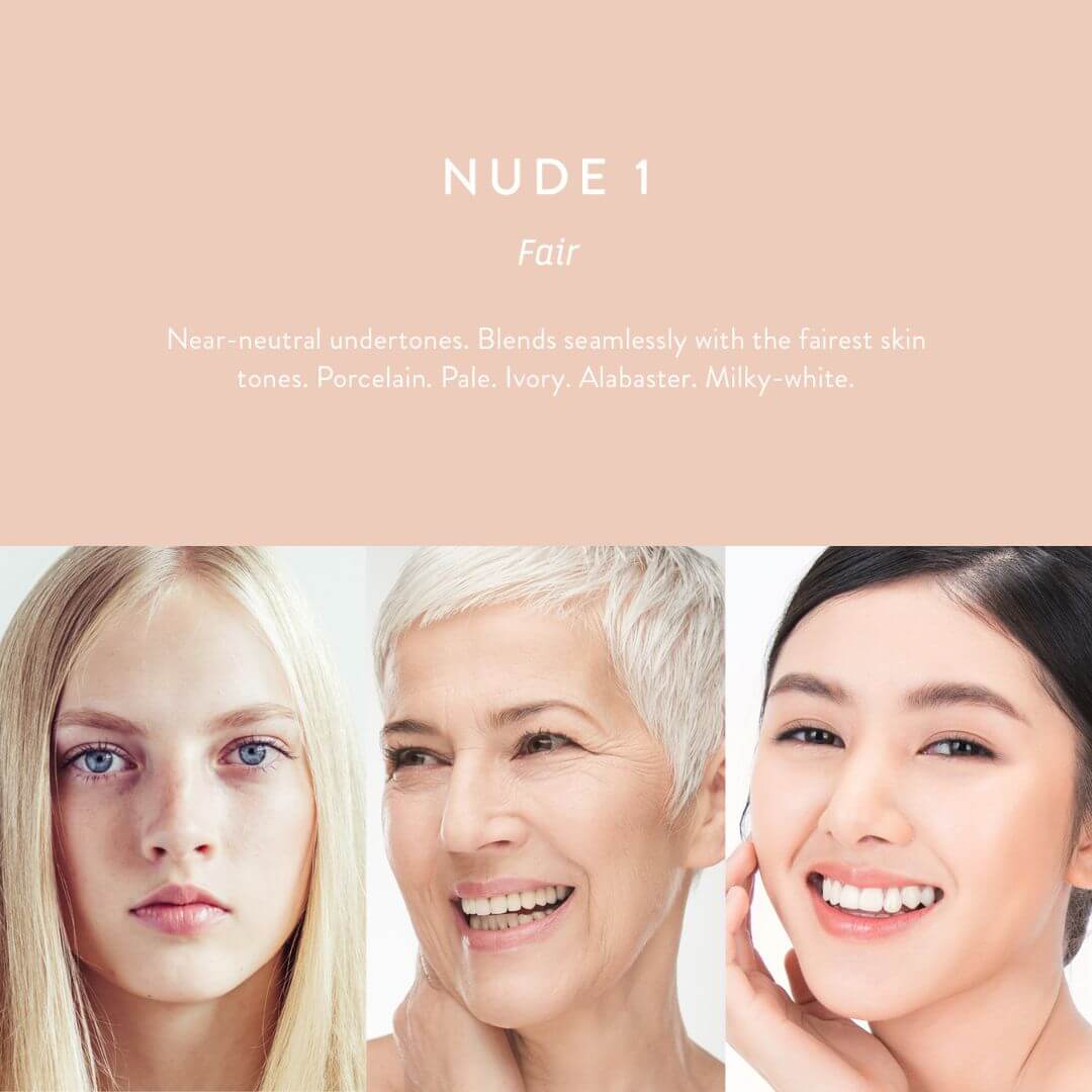 instant glow skin tint shade guide fair