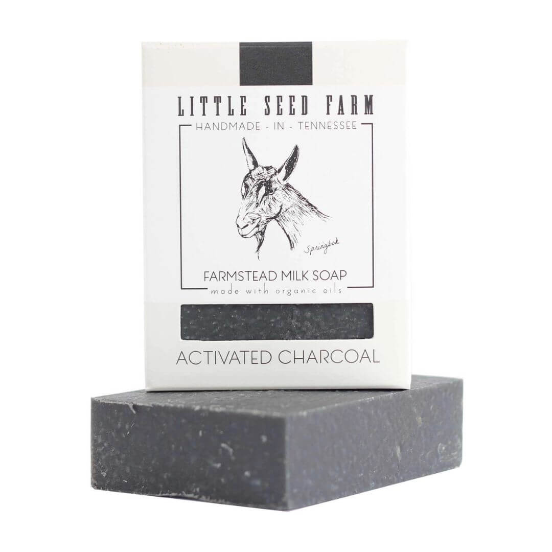 Little Seed Farm Charcoal Soap Bar
