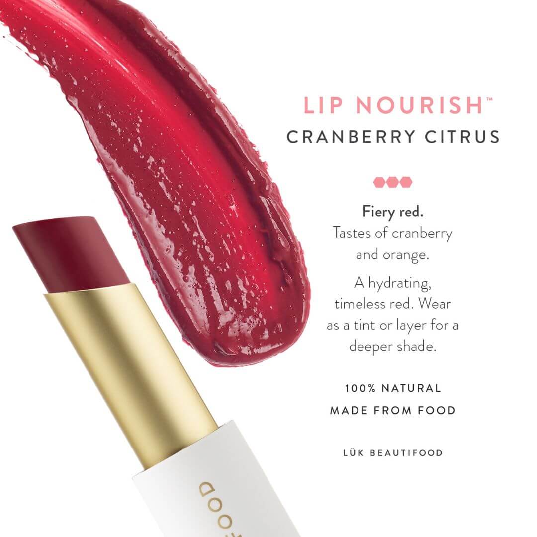 natural red lipstick luk beautifood