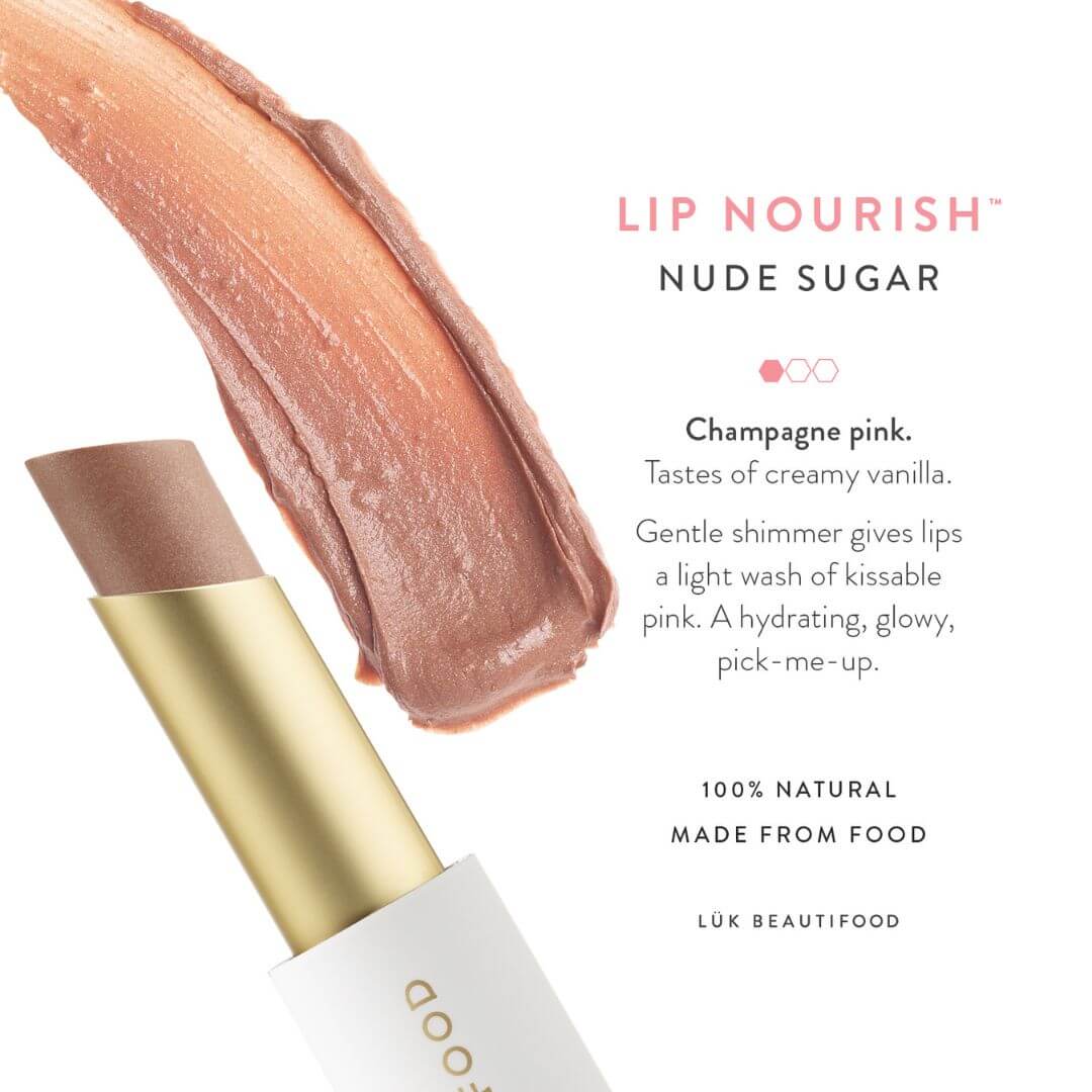 pink champagne lipstick - Luk Lip Nourish