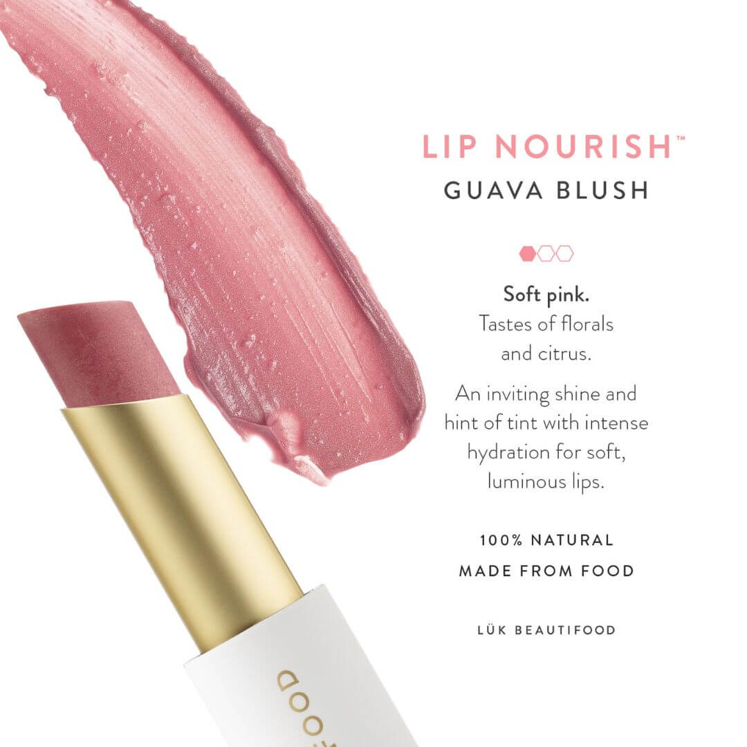 soft pink lipstick Luk Beautifood