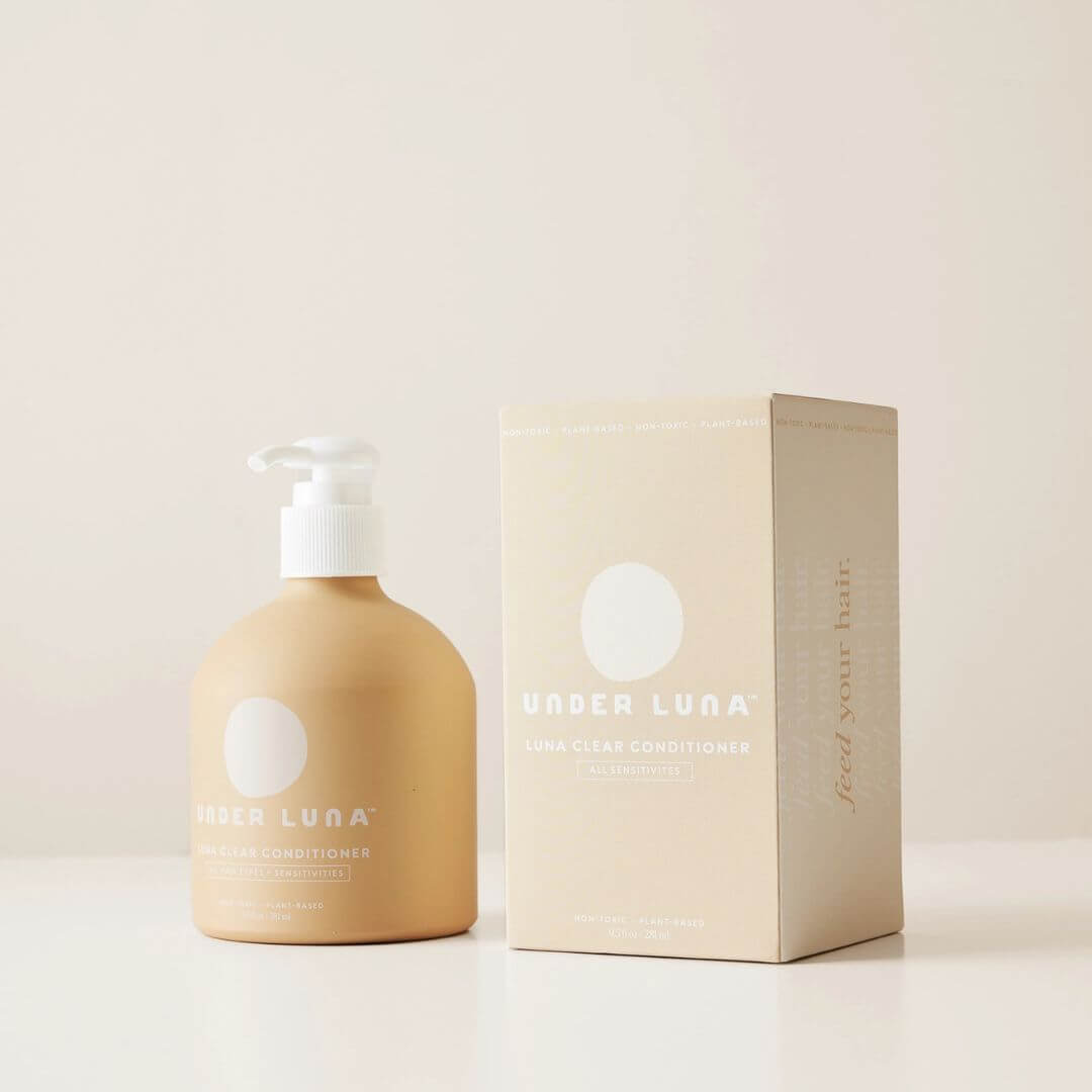 Under Luna Clear detangling conditioner for sensitive scalp