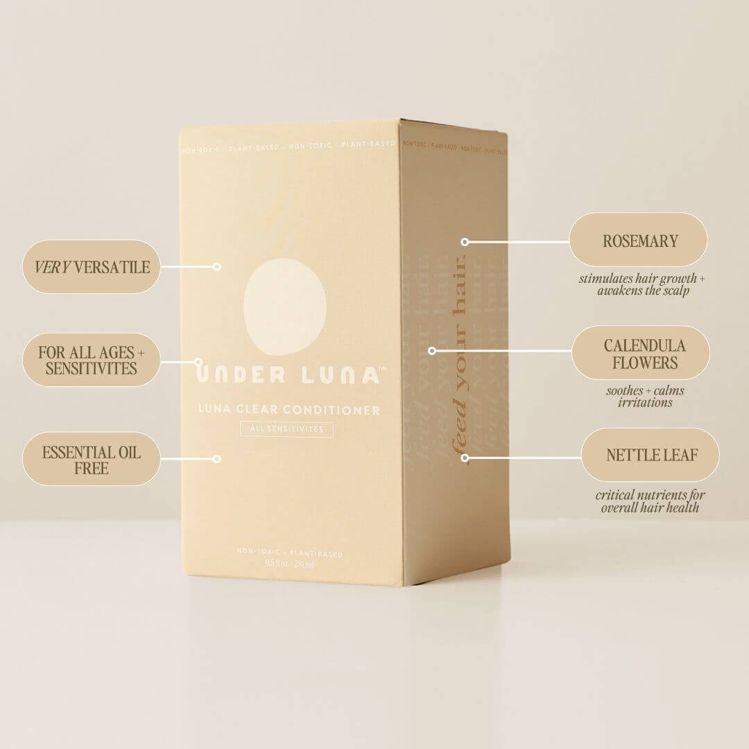 Under Luna Clear Conditioner Ingredient benefits