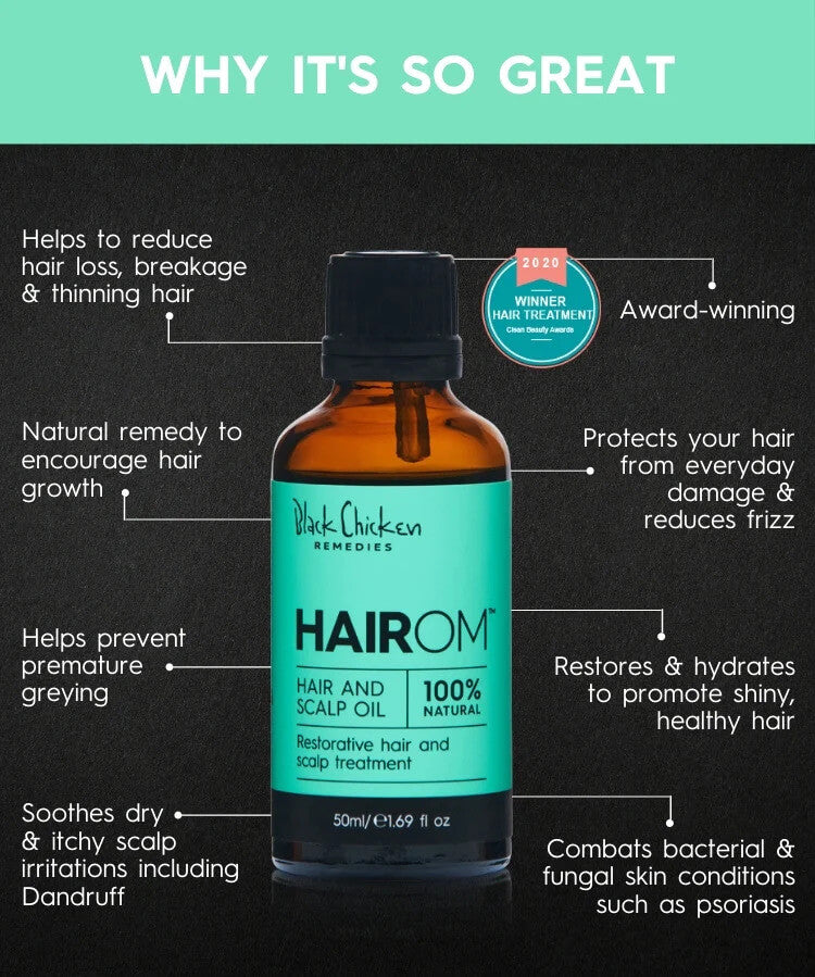 HairOm Hair And Scalp Oil Benefits