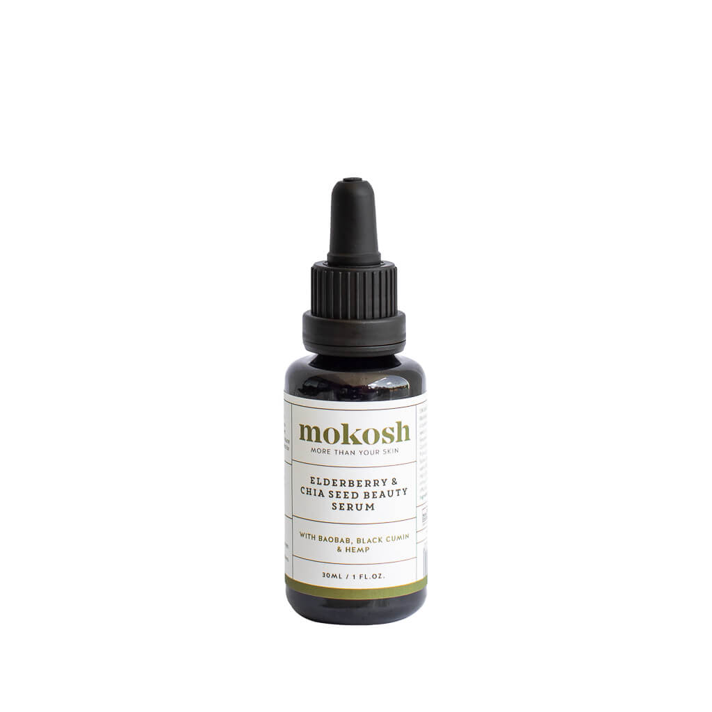 Mokosh Skincare Elderberry & Chia Seed Beauty Serum 