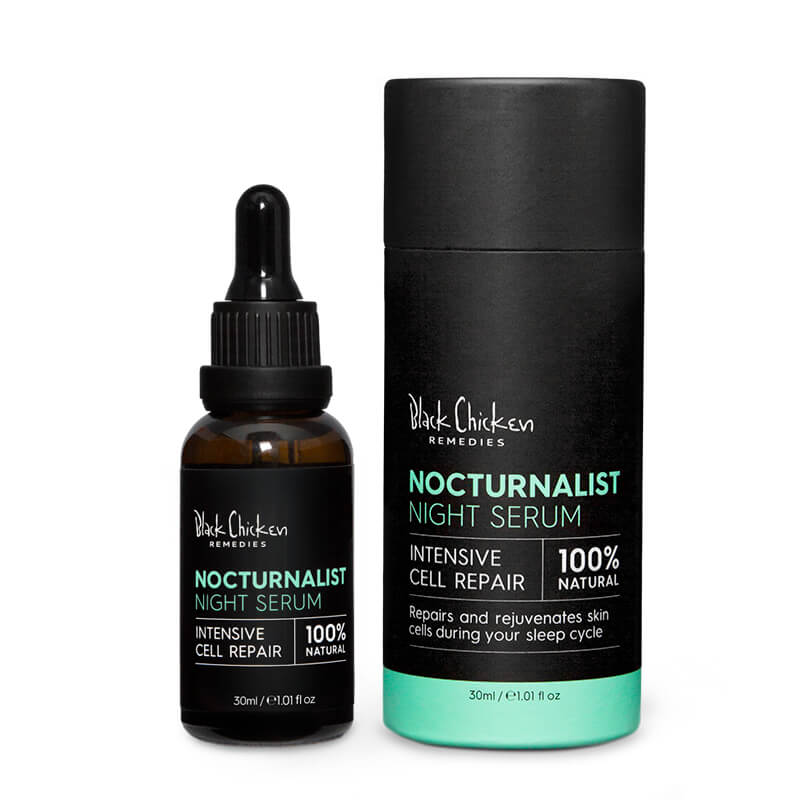 Black Chicken Remedies Nocturanalist Night Repair Serum box