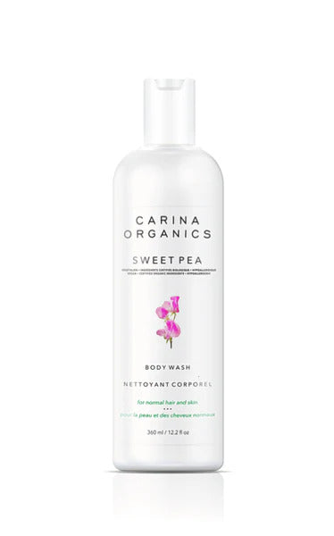 Carina Organics Sweet Pea Body Wash