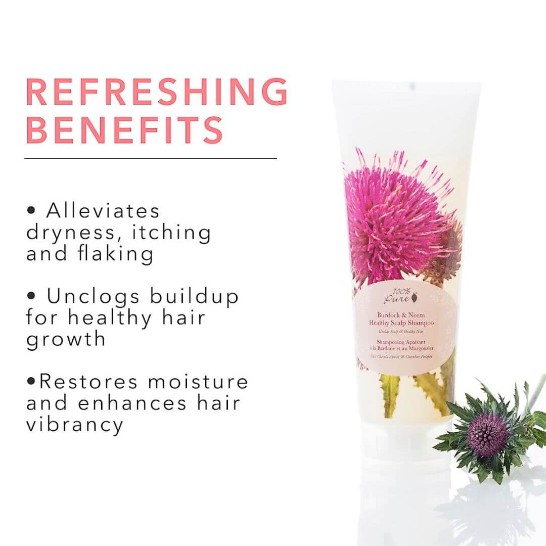 100% Pure Dandruff Shampoo Benefits