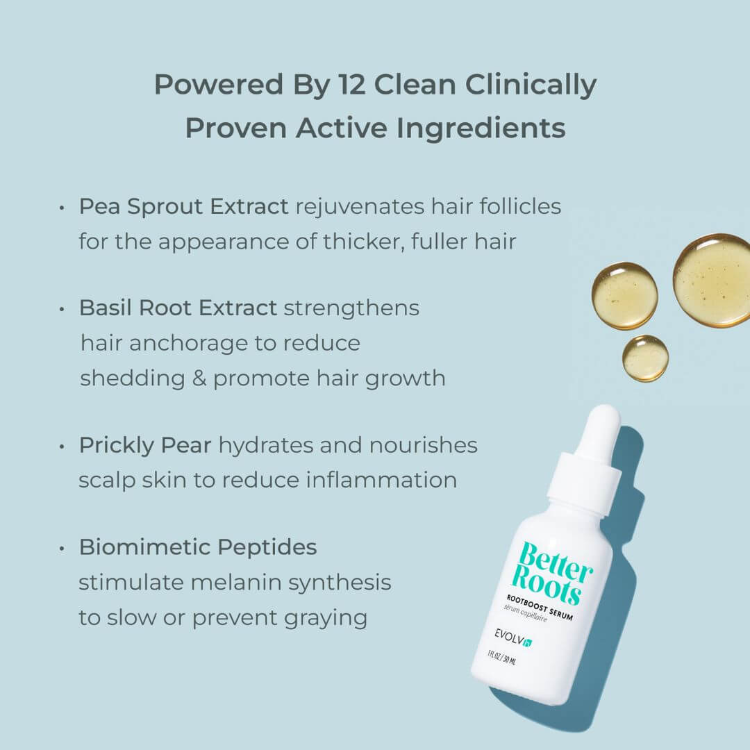 Better Roots Rootboost serum active ingredient benefits