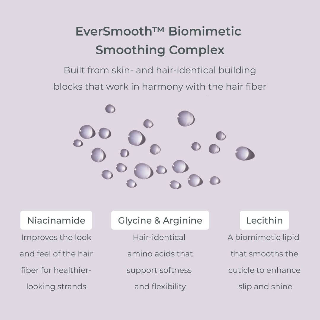 Smoothing benefits of Evolvh Smart Volume conditioner