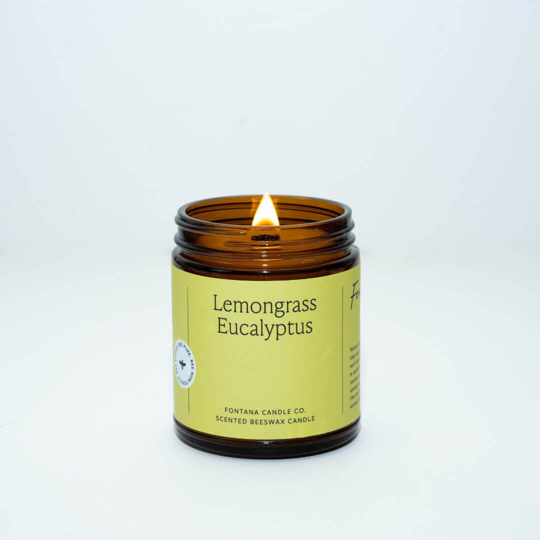 Lemongrass Eucalyptus Essential Oil Candle