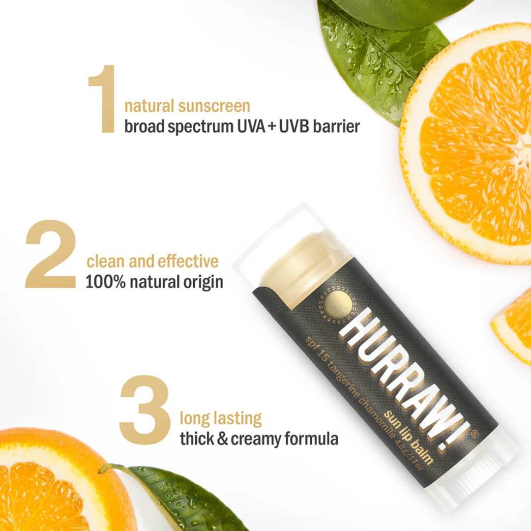 Lip Sunscreen Benefits Hurraw Sun Balm