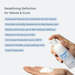 Sculpting foam for curly hair