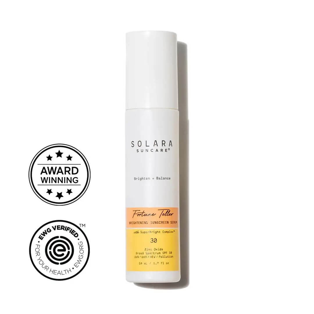 Solara Unprocessed Solara Sunscare Fortune Teller Tinted Brightening Serum – All Natural ...