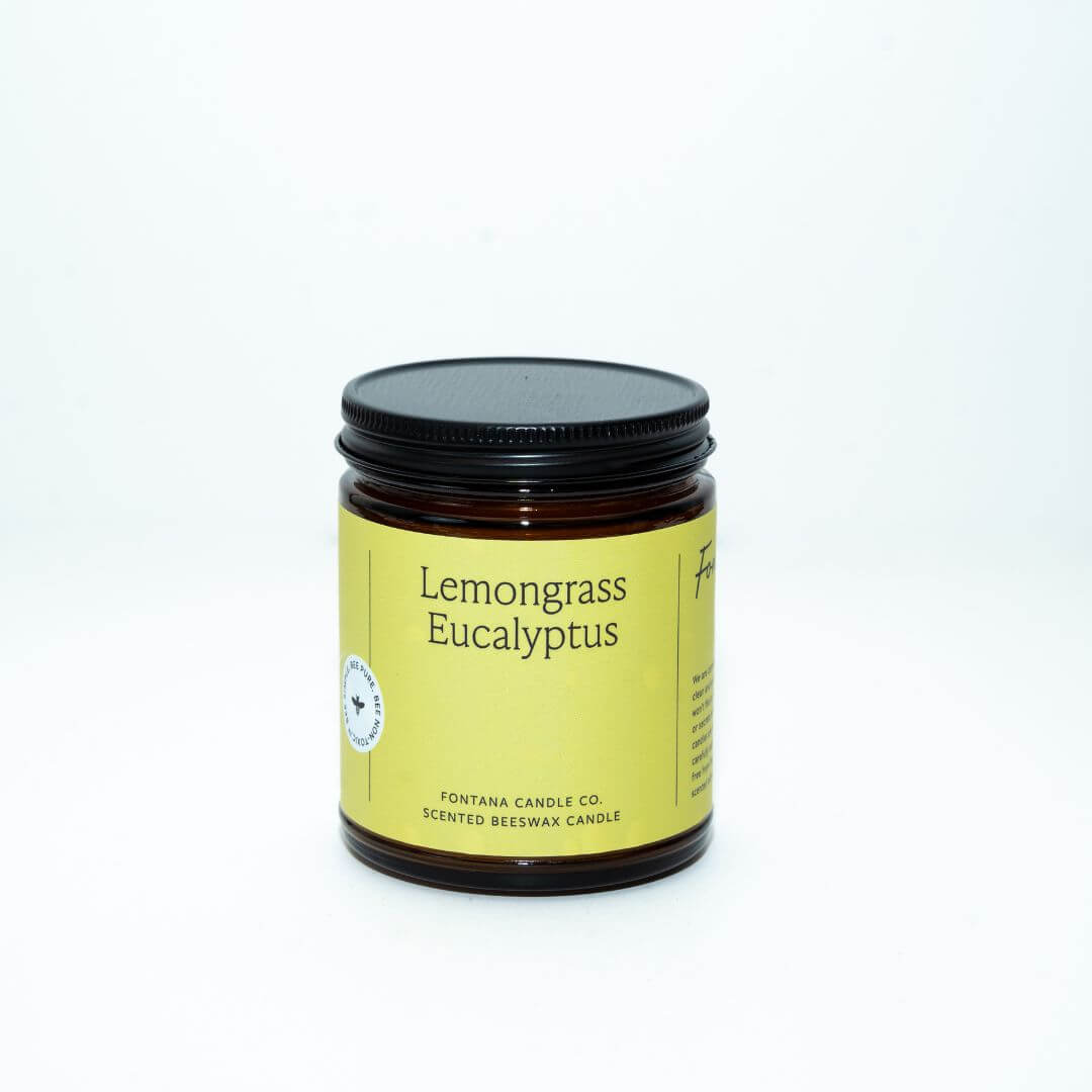 Eucalyptus lemongrass candle