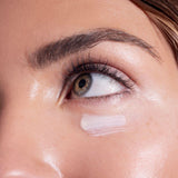 Swatch of Solara Day Dreamer Peptide eye primer serum spf 30 on model