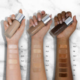 Fitglow Beauty foundation swatches
