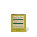 Flora Code supplement facts label on a green box with a white background