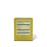 Flora Code supplement facts label on a green box with a white background