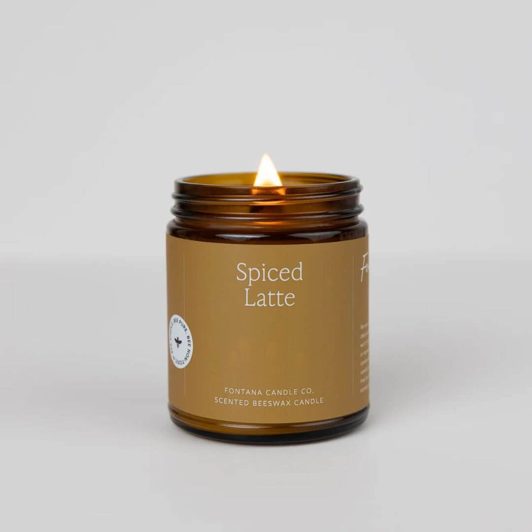 Fontana Spiced Latte Essential Oil Candle