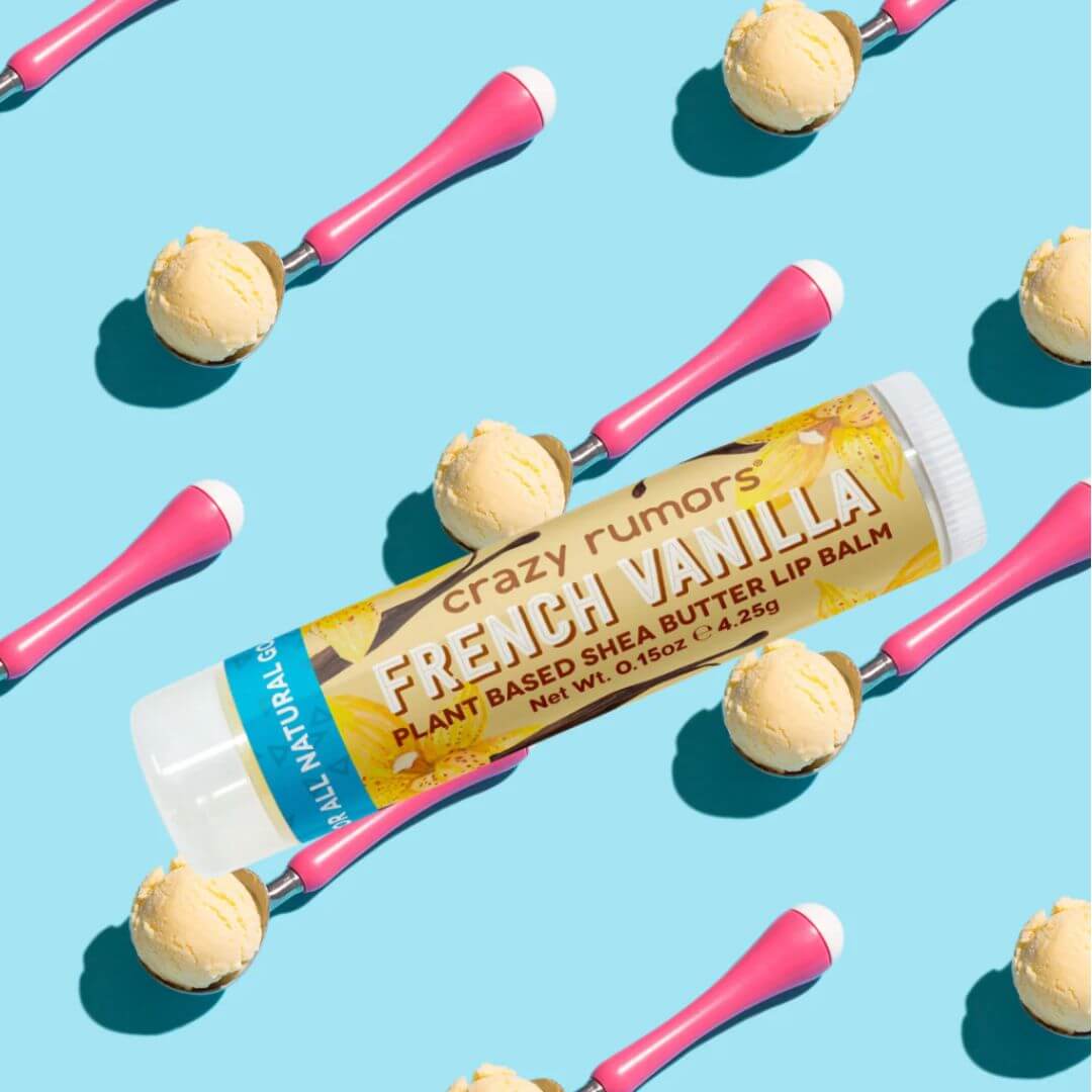 Crazy Rumors French Vanilla lip balm