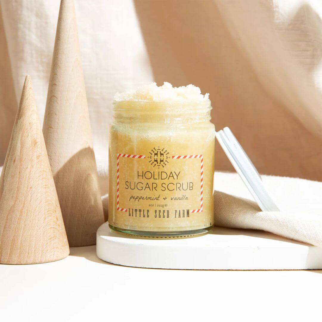 Holiday body scrub gift