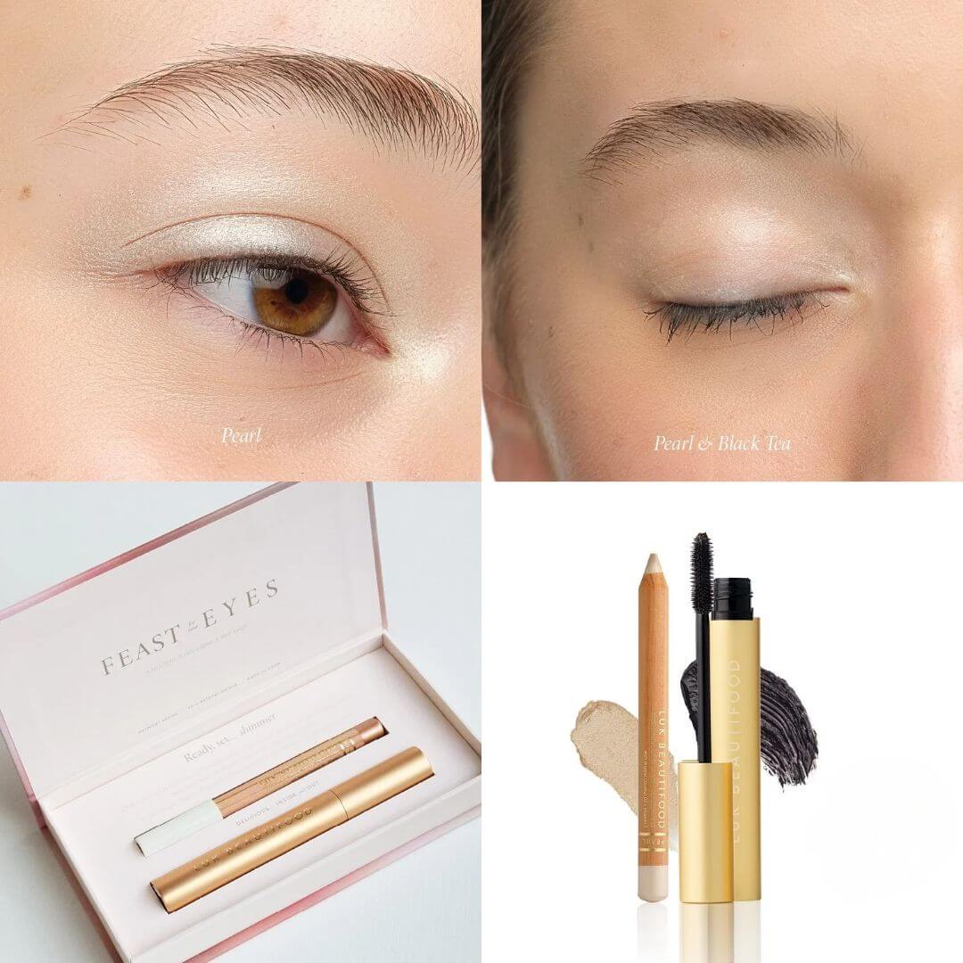 Luk Beautifood gift set swatches