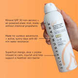 Benefits of Solara Go Mineral Defense Sport Sunscreen mist