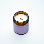 Natural lavender candles