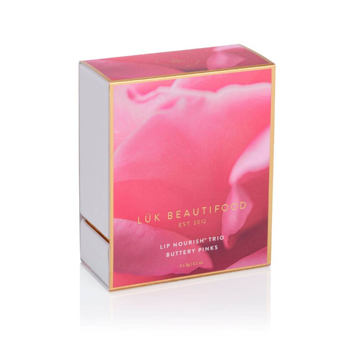 Pink lipstick gift set