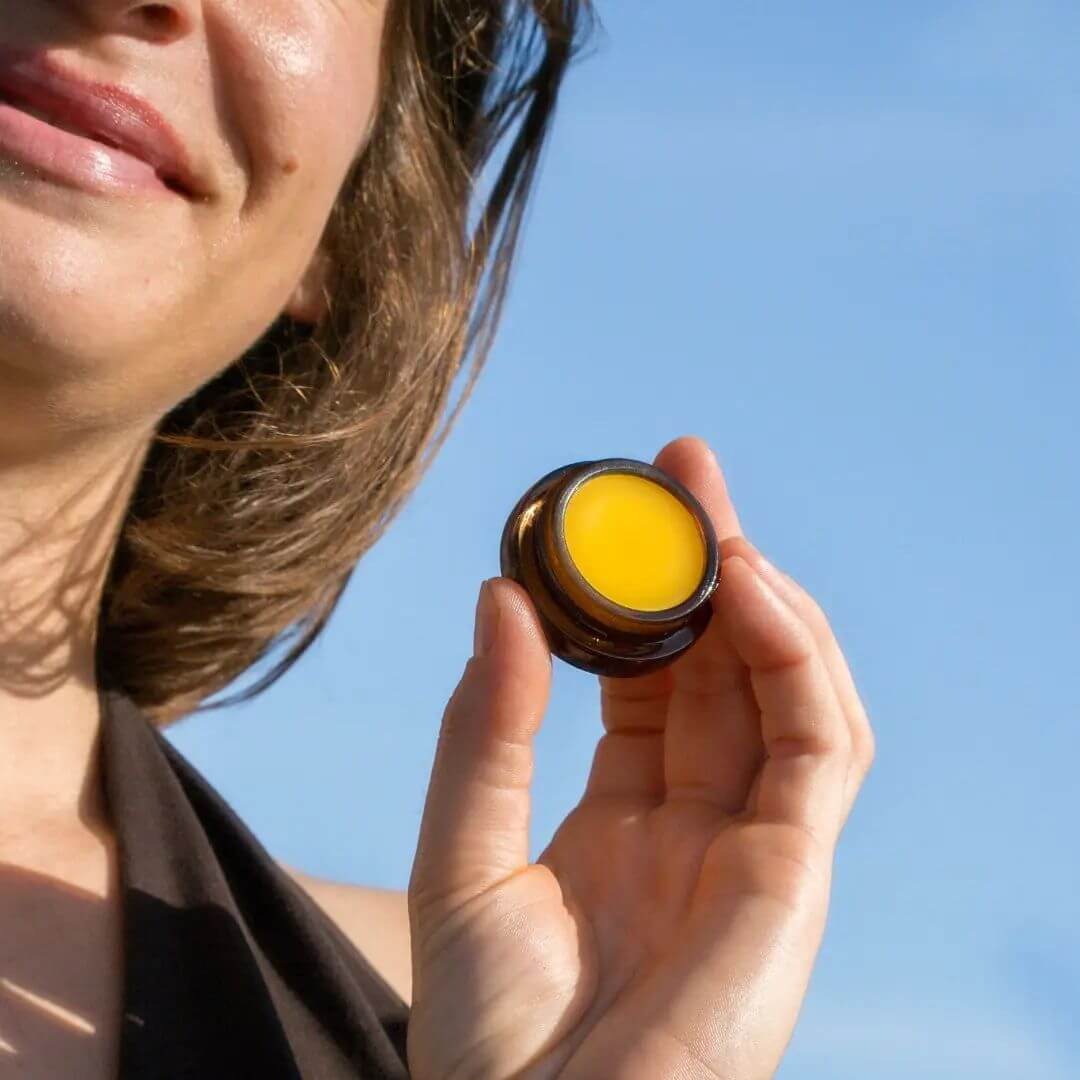 Sensitive skin lip balm