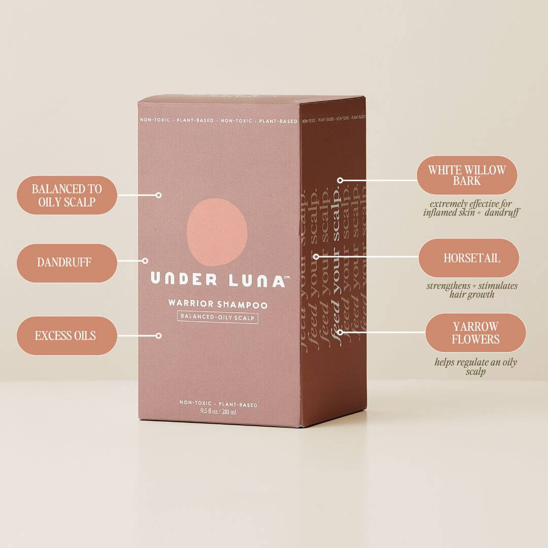 Warrior Shampoo benefits for oily hair