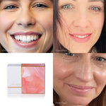 shimmer lipstick on models