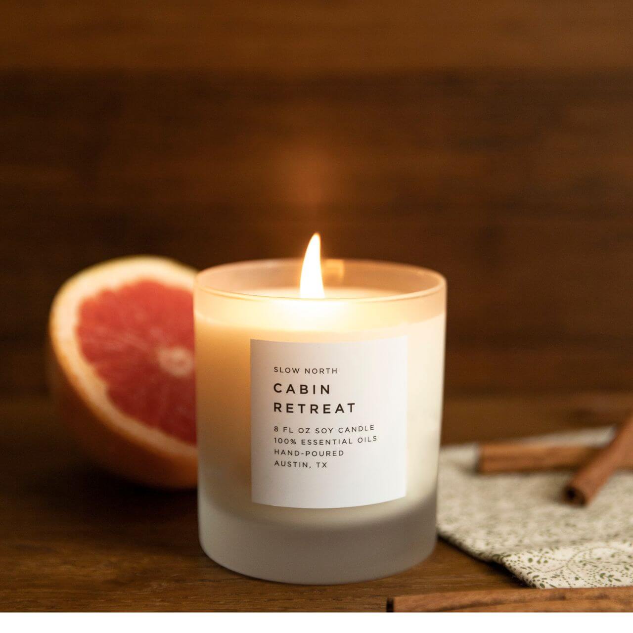 Slow North Fall Scented Soy Candle