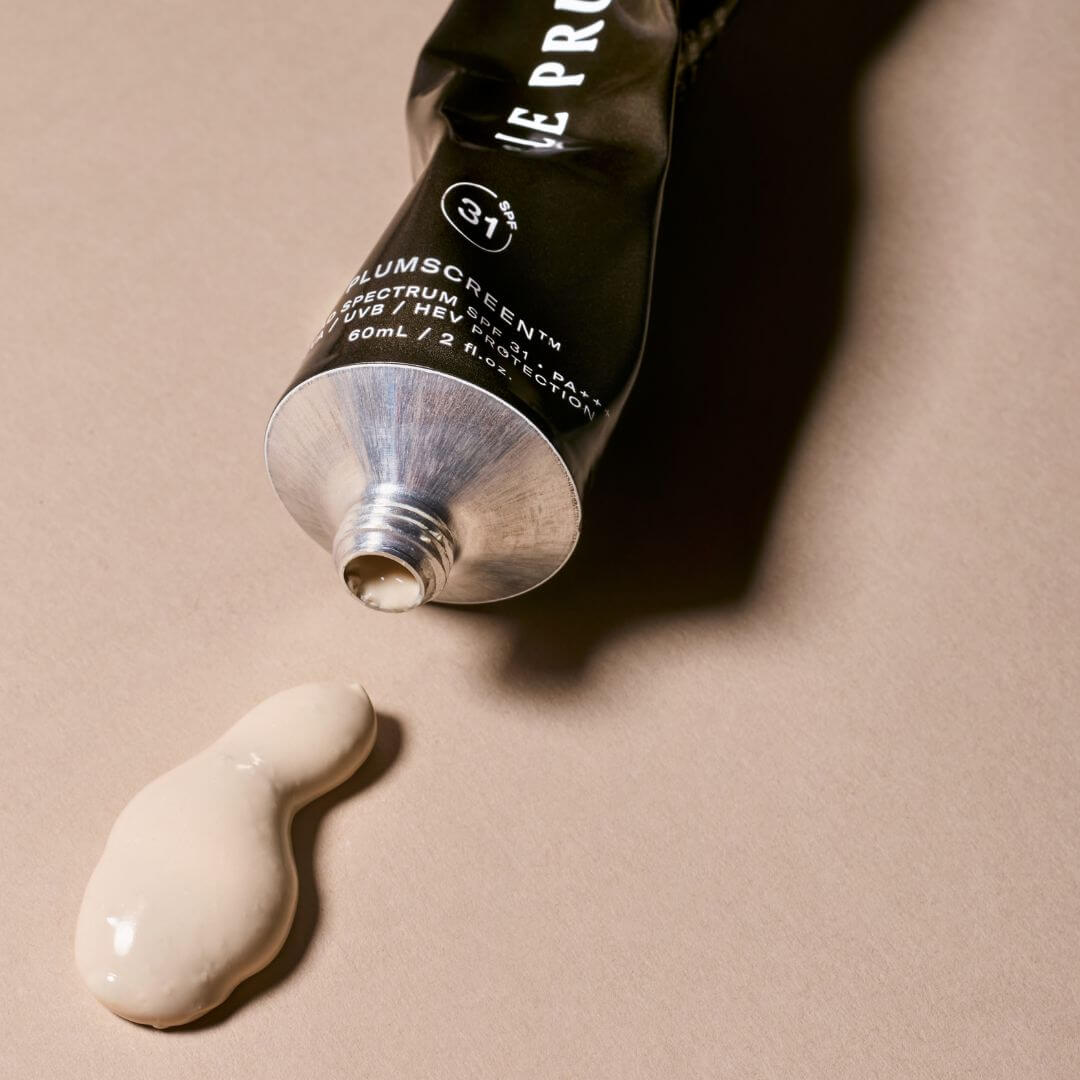 Tinted mineral sunscreen Le Prunier Plumscreen
