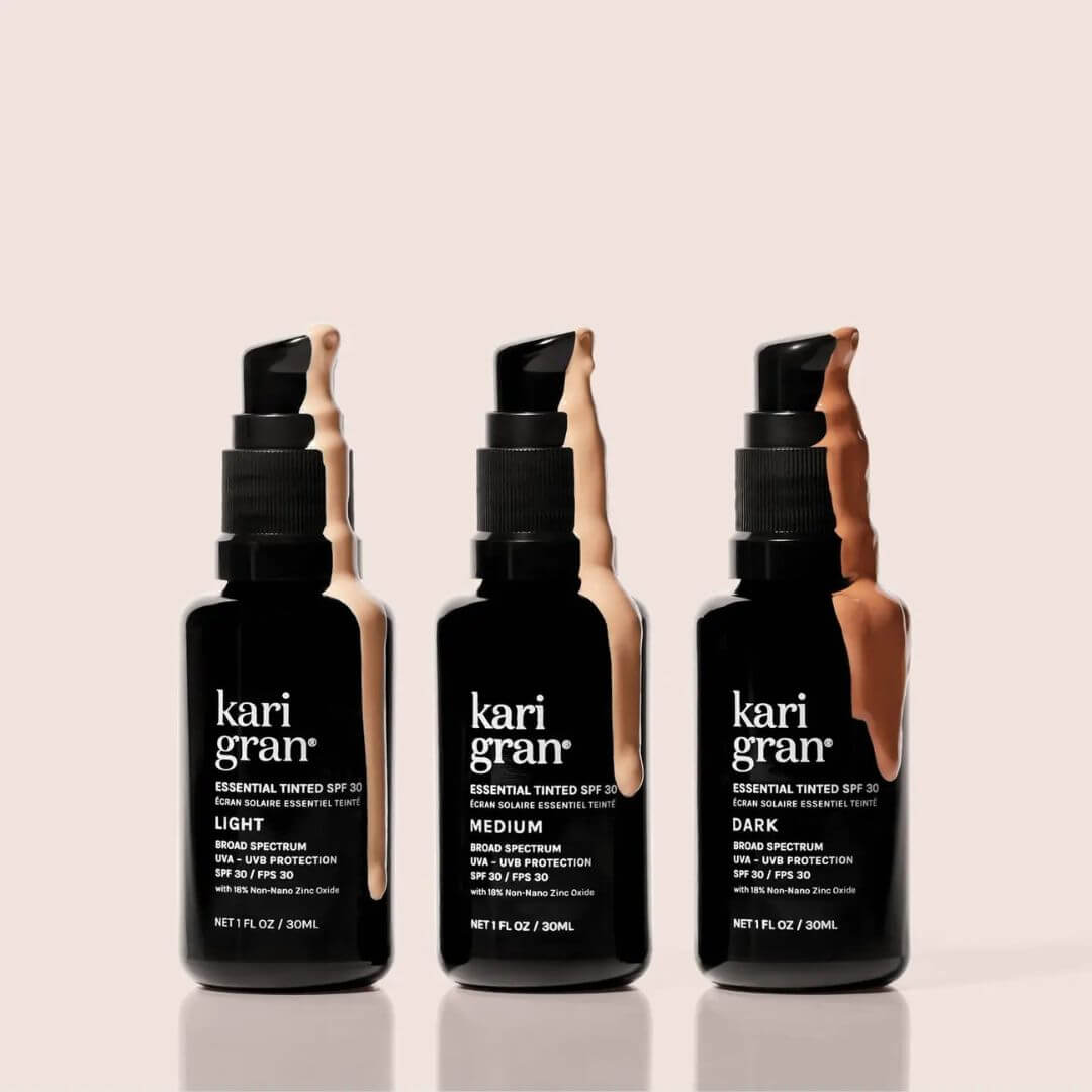 tinted mineral sunscreen Kari Gran