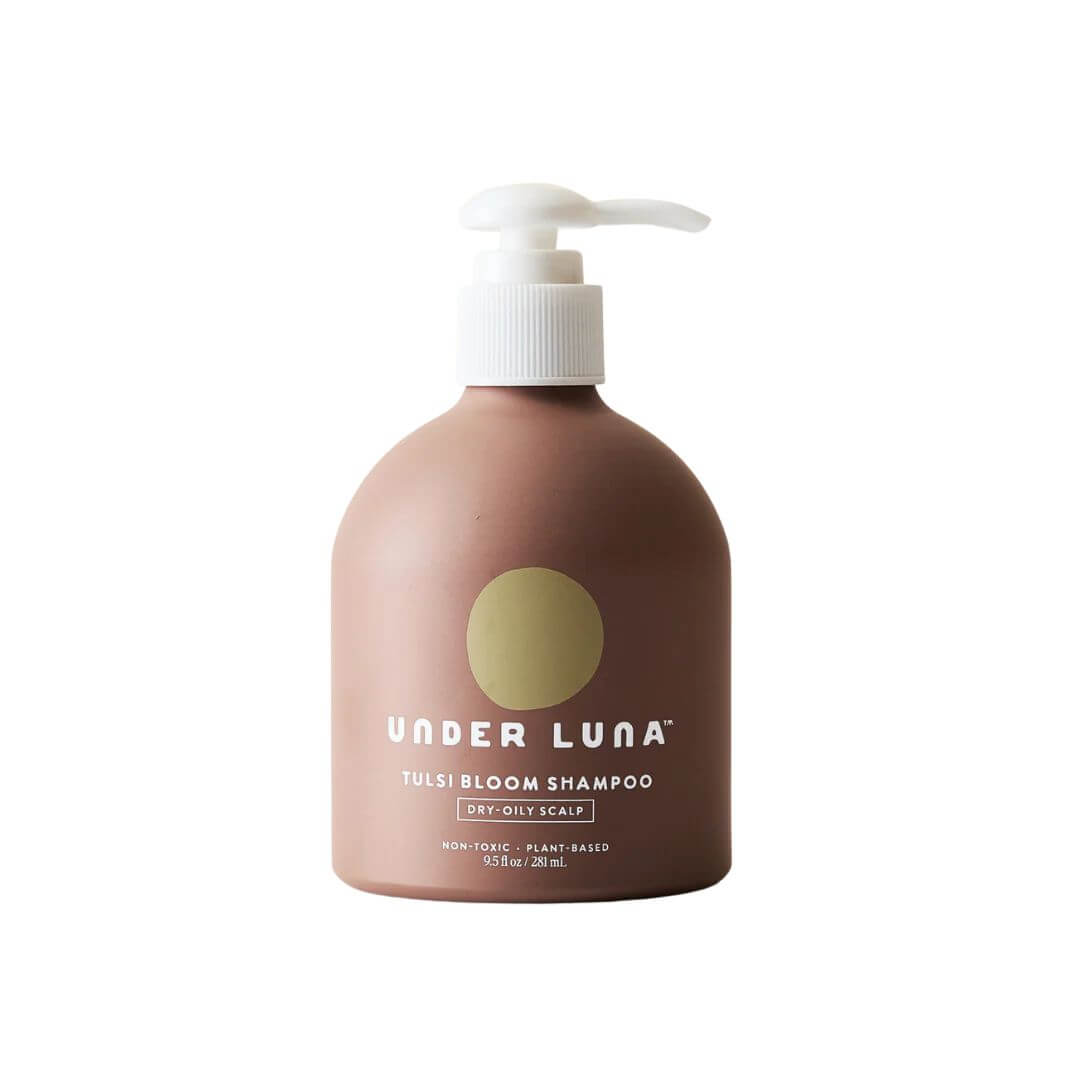 Tulsi Bloom Shampoo for dry, oily scalp care

