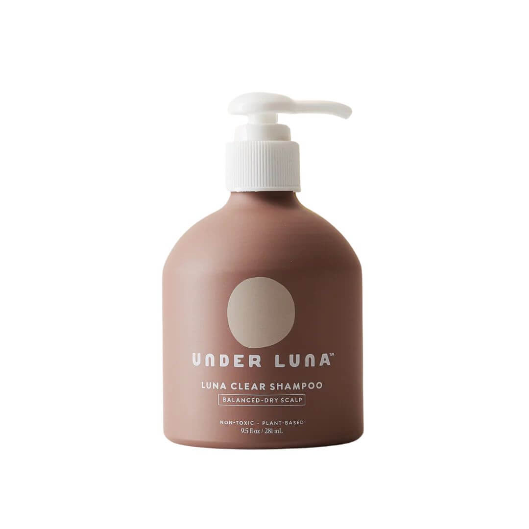 Under Luna Clear Shampoo for dry, itchy sensitive scalps