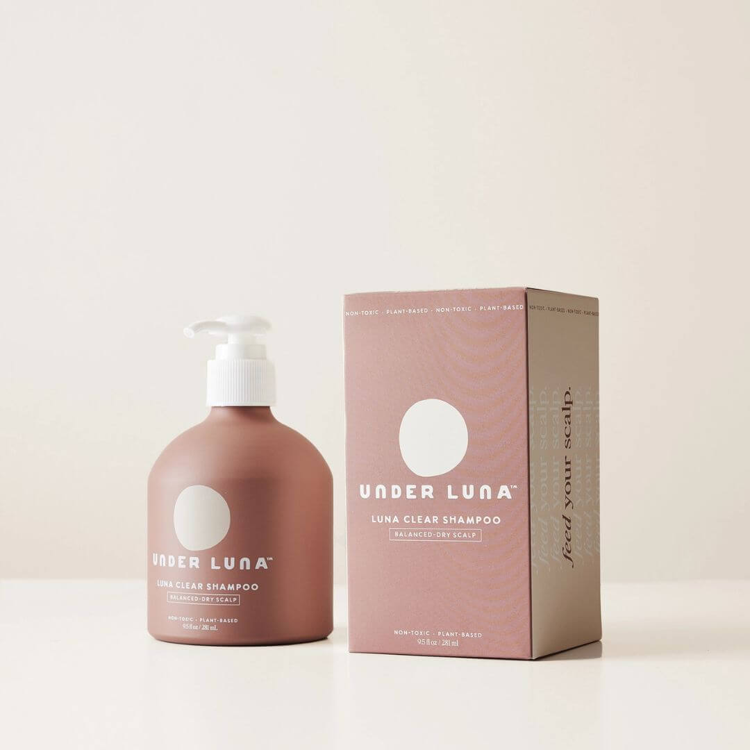 Under Luna Scalp balancing shampoo with box