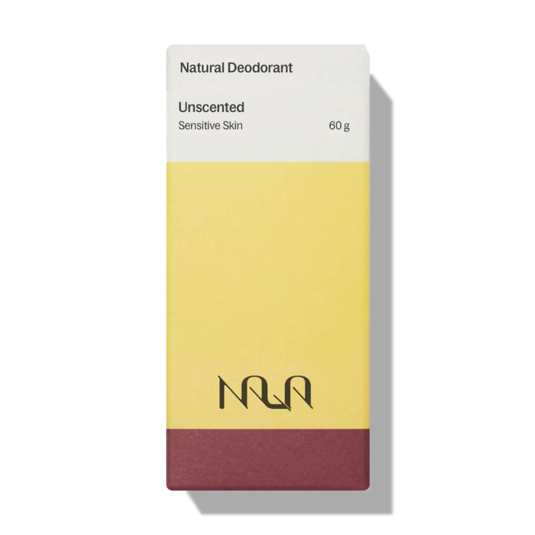 Unscented deodorant stick for sensitive skin from Nala